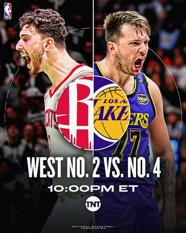 狂野西部焦點(diǎn)大戰！NBA官方發(fā)布火湖大戰海報：申京VS東契奇